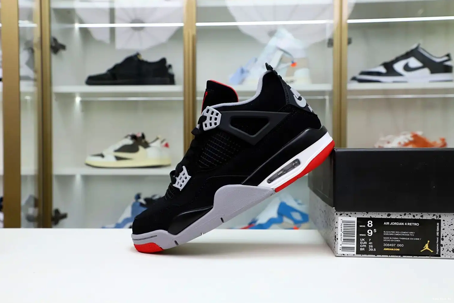 RETRO OG 2019 AIR 'BRED' JORDAN Kimikick 4 0820
